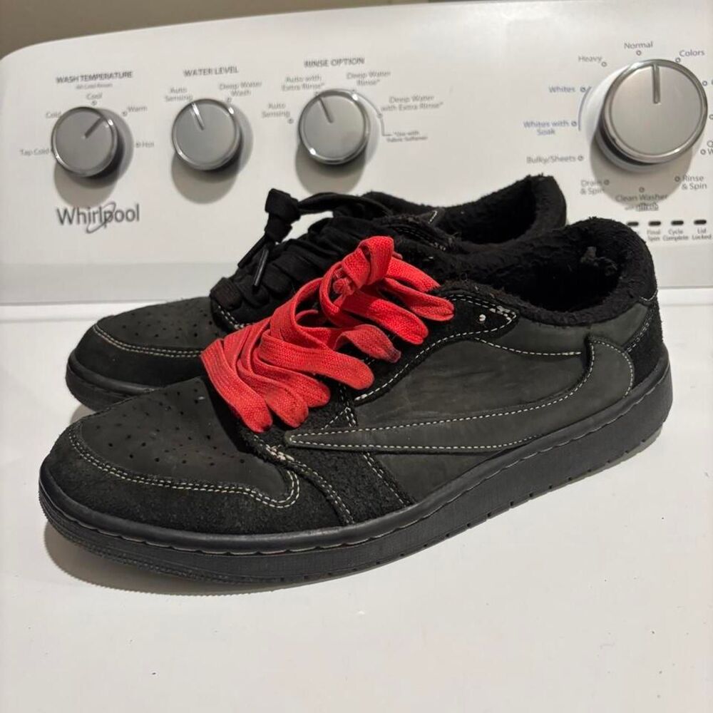 Travis-scott Men's Black and Grey Trainers